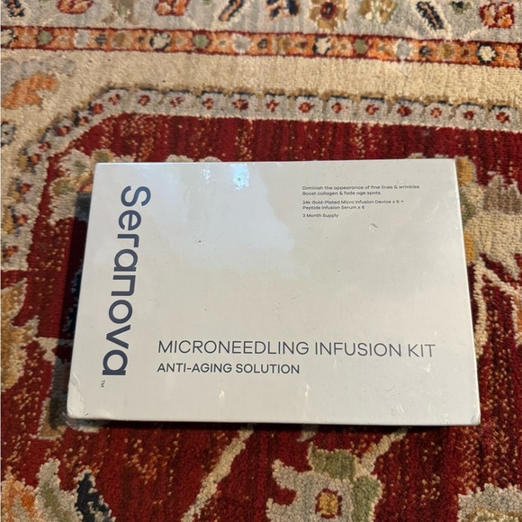 Seranova Micro Needling Infusion Kit Anti Aging 3 Month Supply Sealed